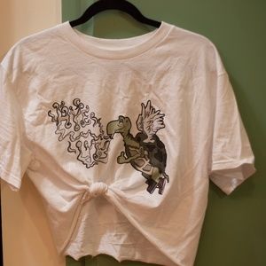 "high life" t-shirt with Flying Turtle